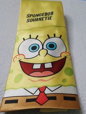 Nickelodeon mens SPONGEBOB necktie EUC